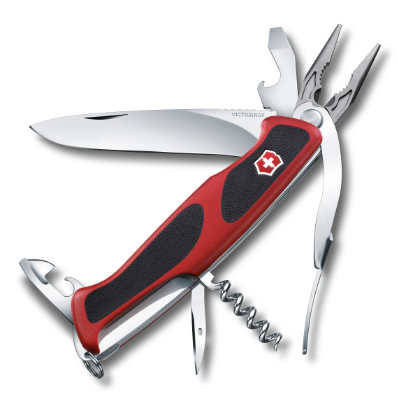Nůž kapesní RangerGrip 74 130mm ČERVENÝ