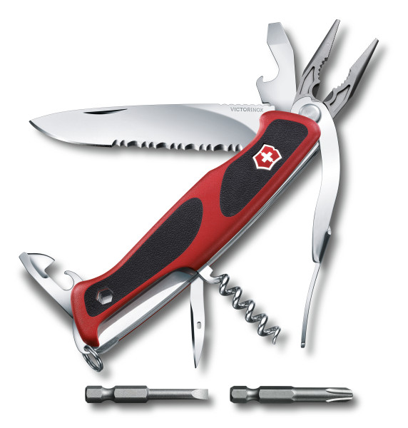 Levně VICTORINOX nůž kapesní RangerGrip 174 130mm ČERVENÝ
