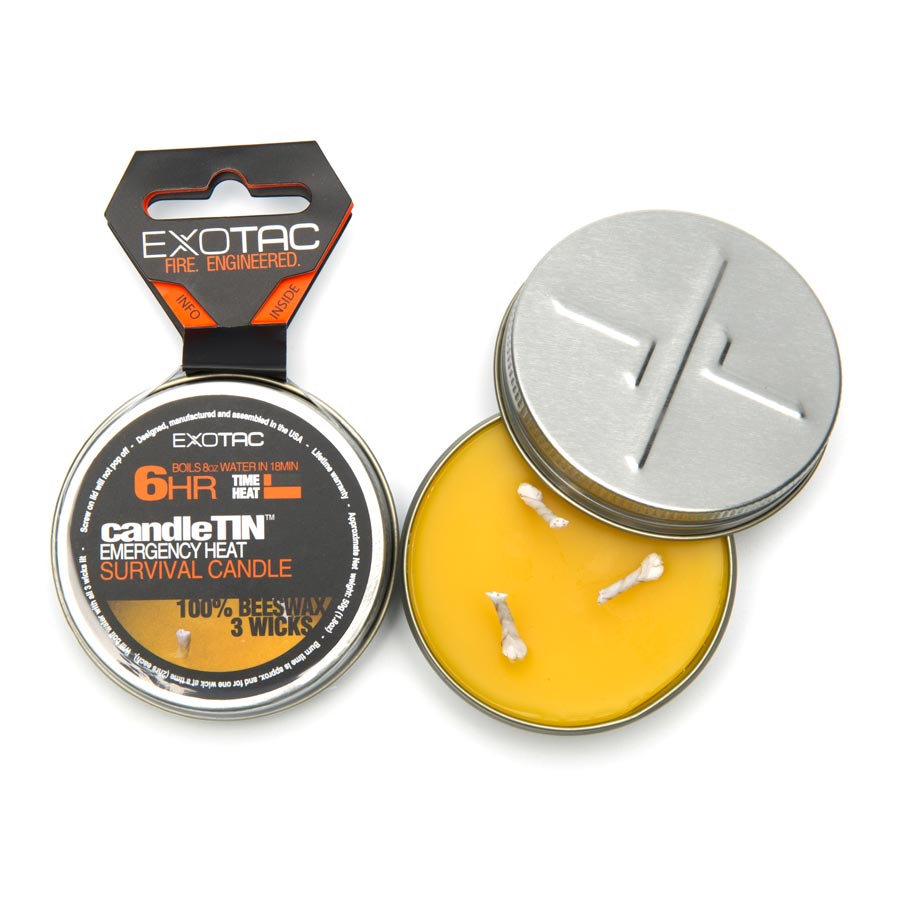 Levně Svíčka EXOTAC candleTIN™ HOT malá