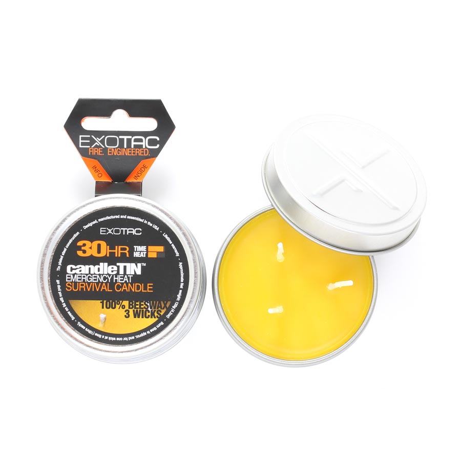 Levně Svíčka EXOTAC candleTIN™ SLOW velká