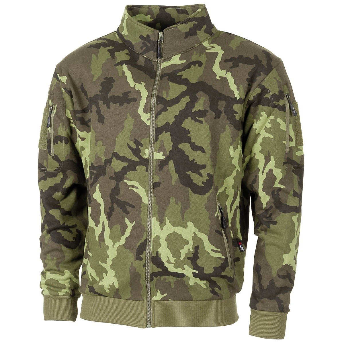Levně Mikina za zip TACTICAL maskáčová vz.95 Les