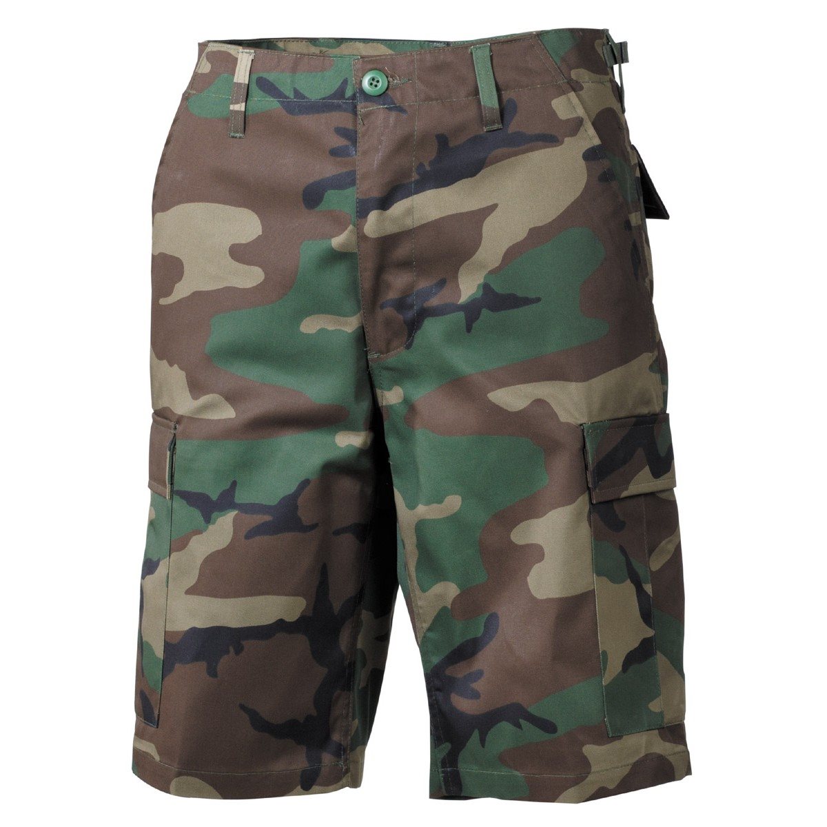 Levně Kraťasy US střih BDU boční kapsy WOODLAND