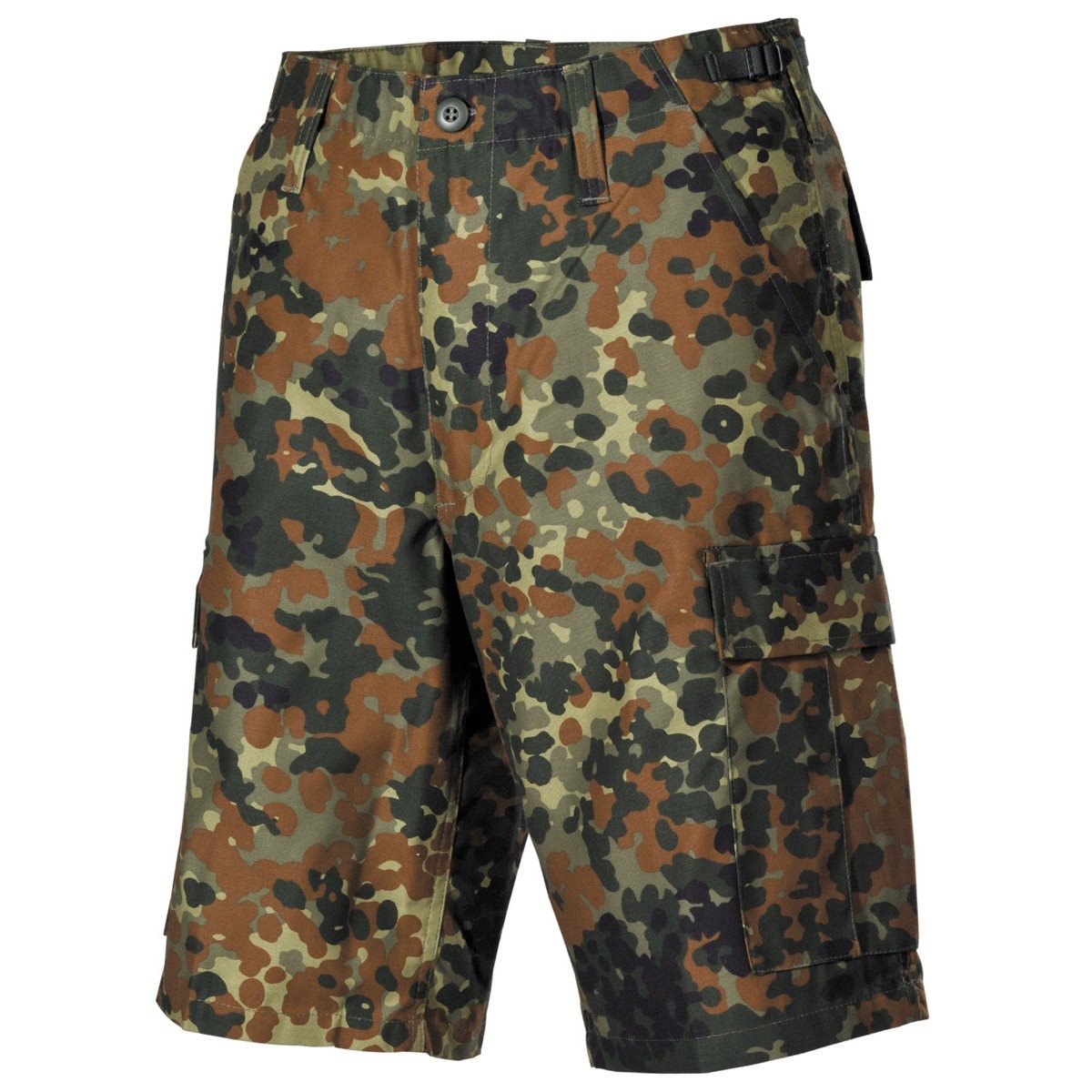 Levně Kraťasy US střih BDU boční kapsy FLECKTARN