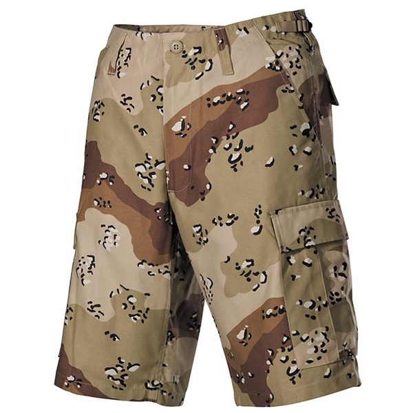 Levně Kraťasy US BDU boční kapsy 6-COL DESERT