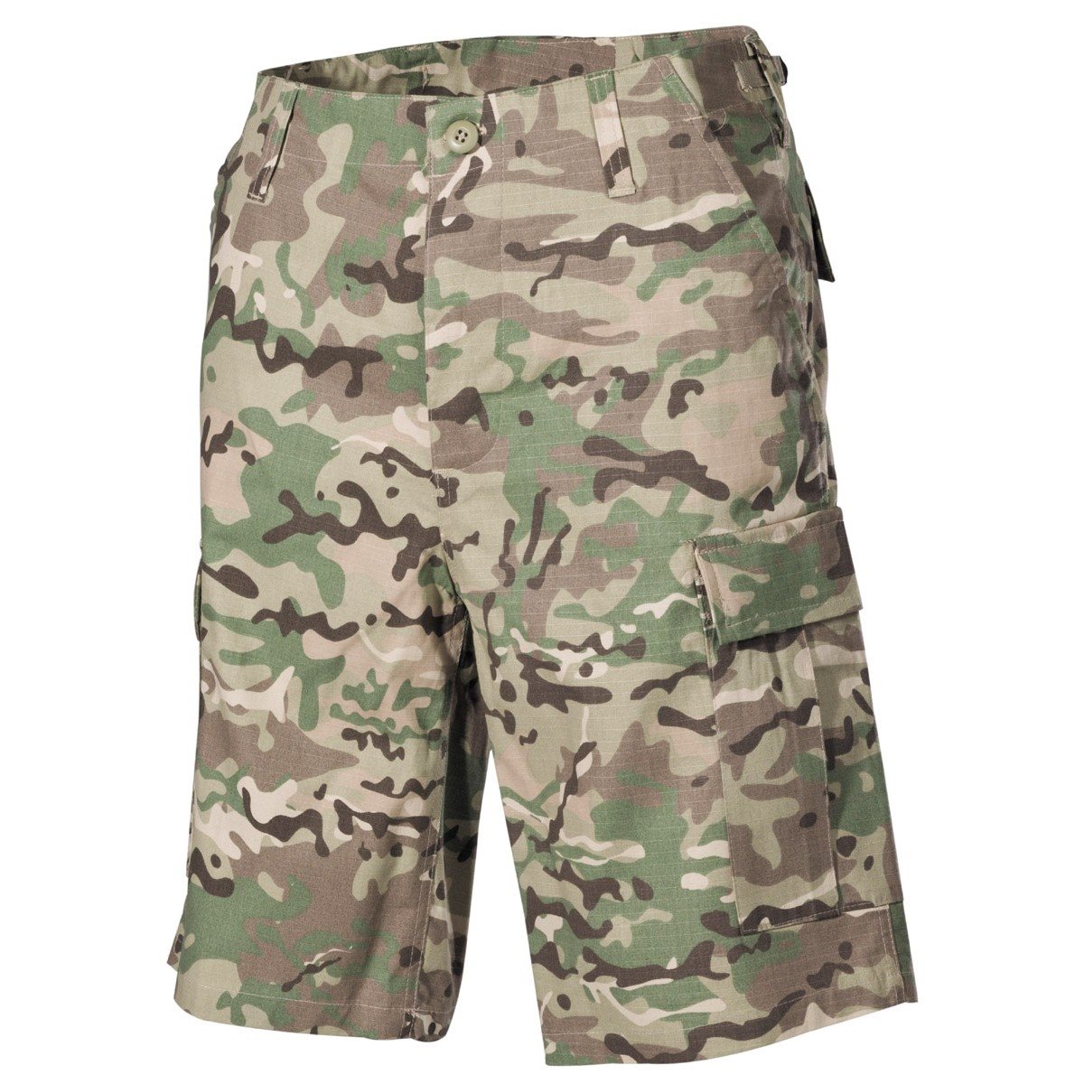 Levně Kraťasy US střih BDU rip-stop OPERATION CAMO