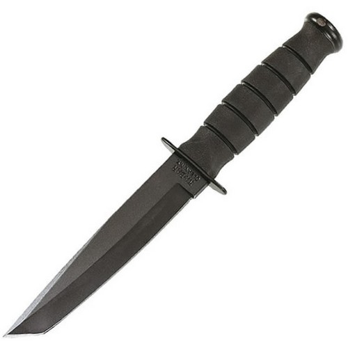 Levně KA-BAR nůž FIGHTING/UTILITY TANTO hladké ostří ČERNÝ