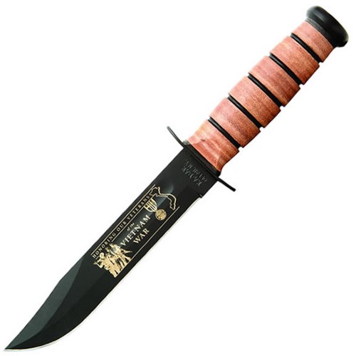 Levně KA-BAR nůž USMC hladké ostří - VIETNAM WAR