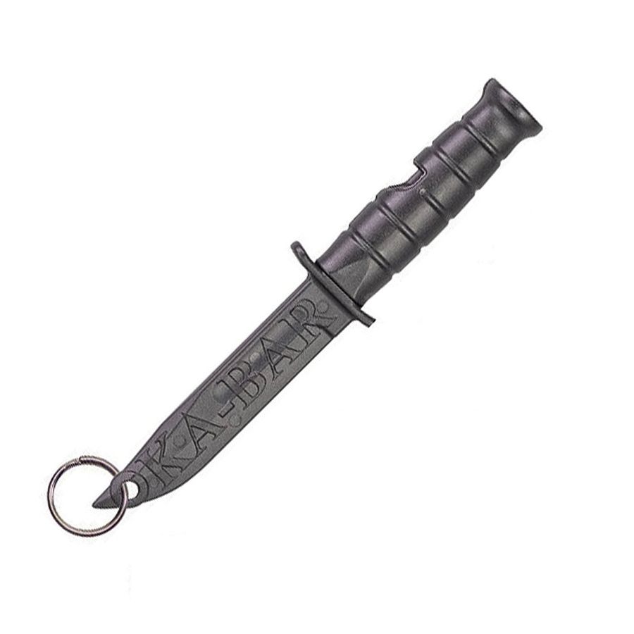 Levně KA-BAR píšťalka nůž EMERGENCY 100 db ČERNÁ