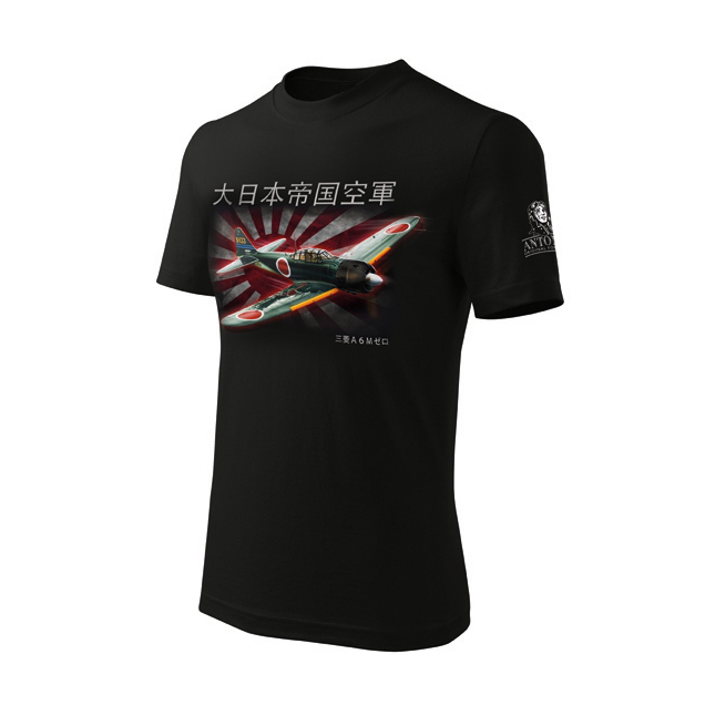 Levně Triko MITSHUBISHI A6M ZERO Jp