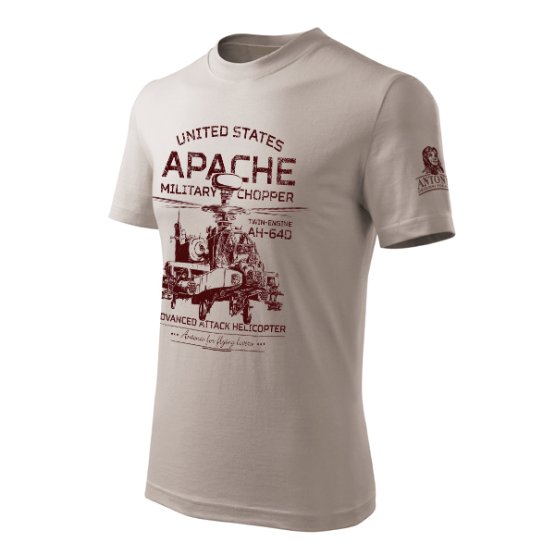 Levně Triko bojový vrtulník APACHE AH-64D