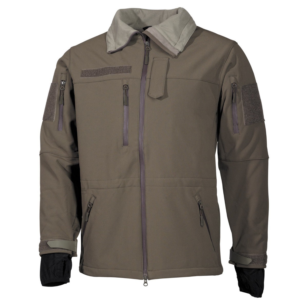 Levně Bunda softshell HIGH DEFENCE ZELENÁ