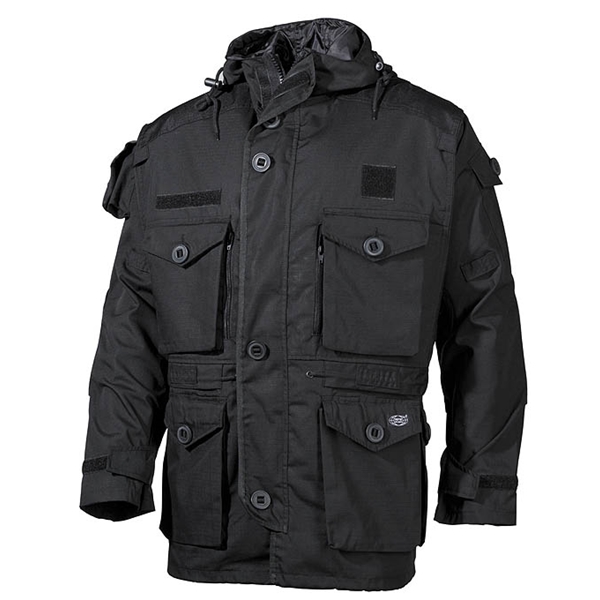 Levně Bunda COMMANDO SMOCK ČERNÁ