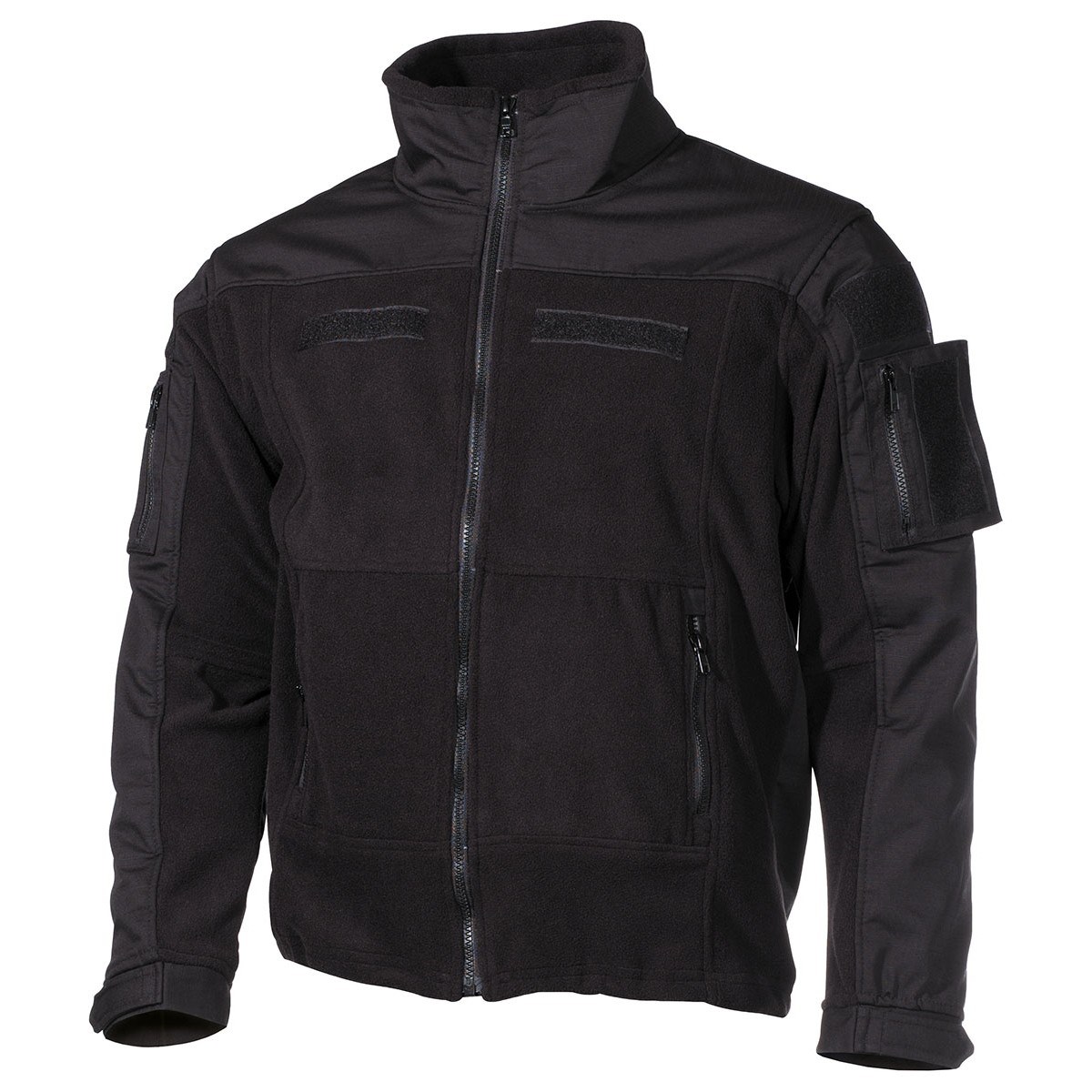 Levně Bunda taktická fleece COMBAT ČERNÁ