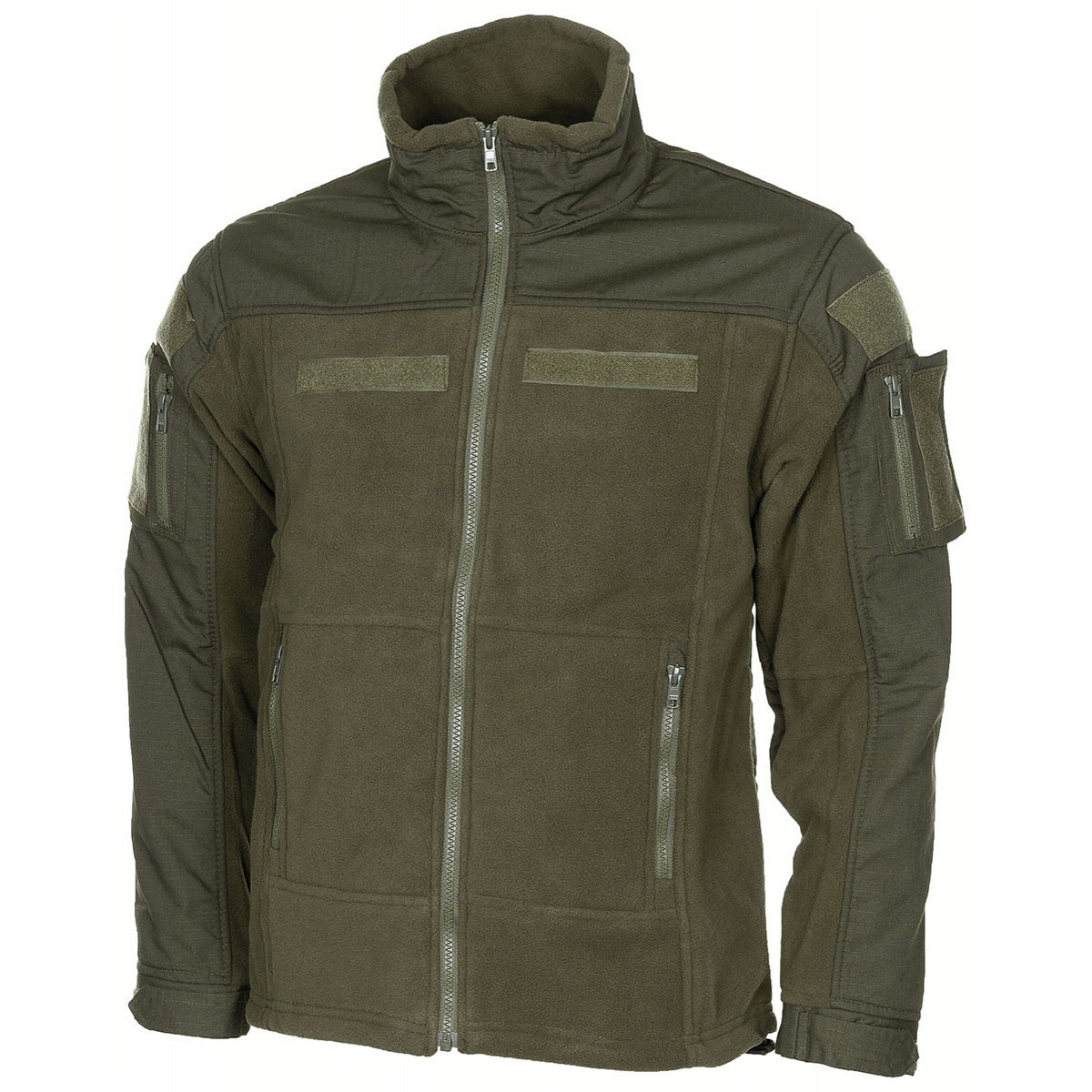 Levně Bunda taktická fleece COMBAT ZELENÁ