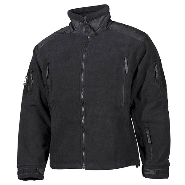 Levně Bunda fleece Heavy-Strike ČERNÁ