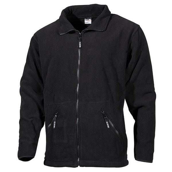 Levně Mikina fleece ARBER ČERNÁ