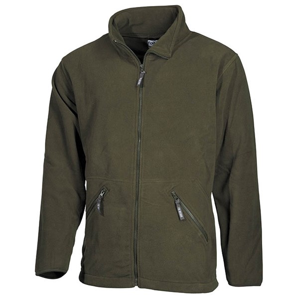 Levně Mikina fleece ARBER ZELENÁ