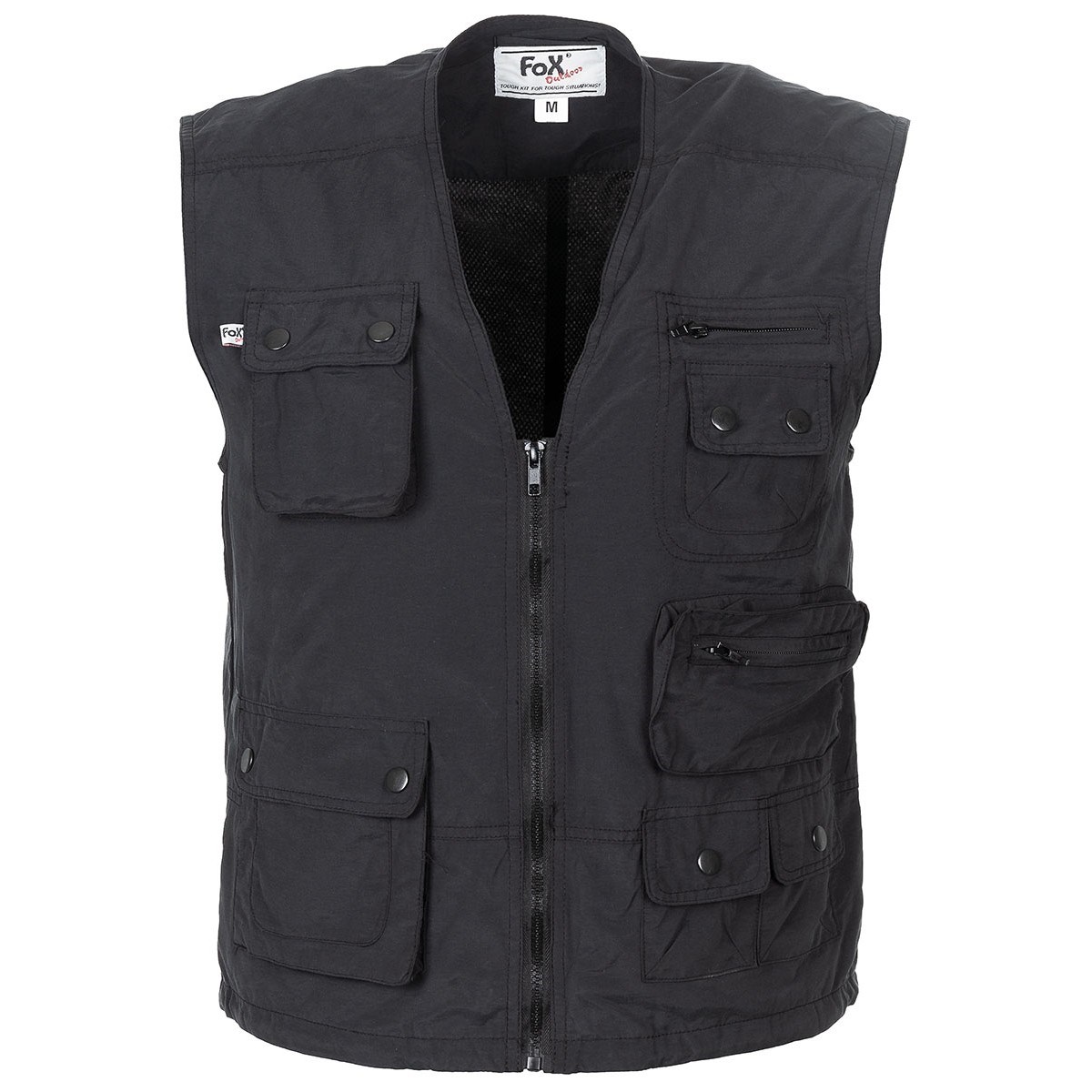 Levně Vesta Outdoor Microfaser ČERNÁ