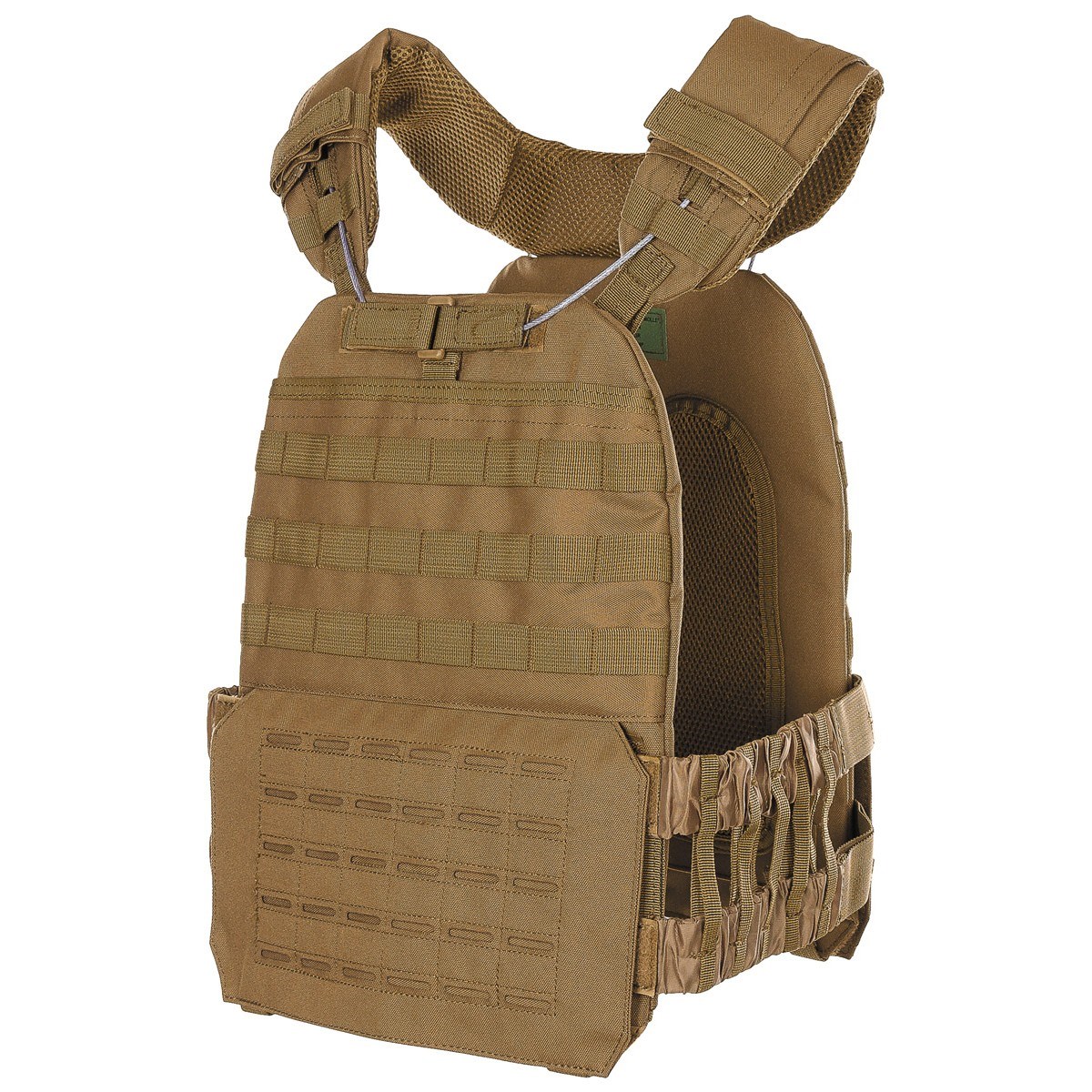 Levně MFH vesta taktická s odhazováním LASER MOLLE COYOTE