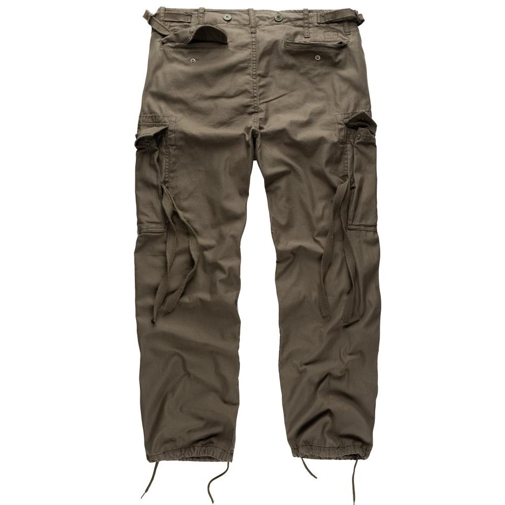 Kalhoty VINTAGE FATIGUE ZELENÉ SURPLUS 05-3596-01 L-11