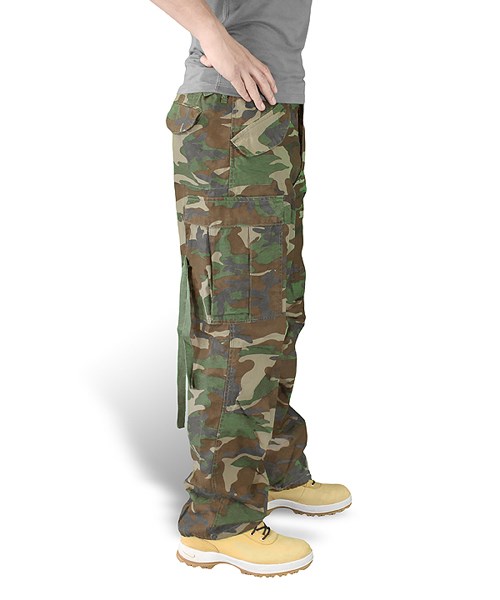 Kalhoty VINTAGE FATIGUE WOODLAND SURPLUS 05-3596-22 L-11