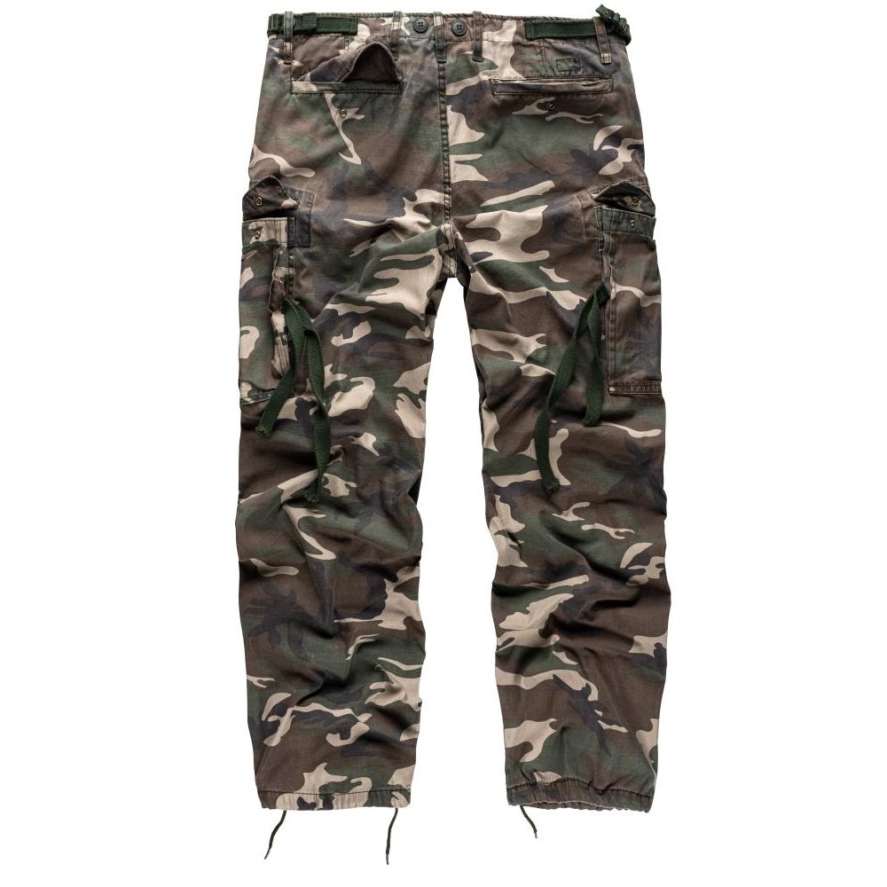 Kalhoty VINTAGE FATIGUE WOODLAND SURPLUS 05-3596-22 L-11