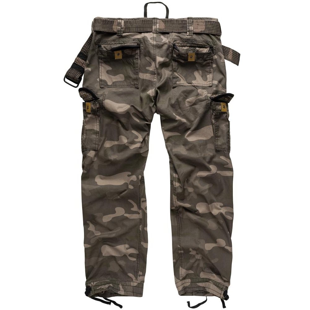 Kalhoty PREMIUM VINTAGE BLACK CAMO SURPLUS 05-3597-42 L-11