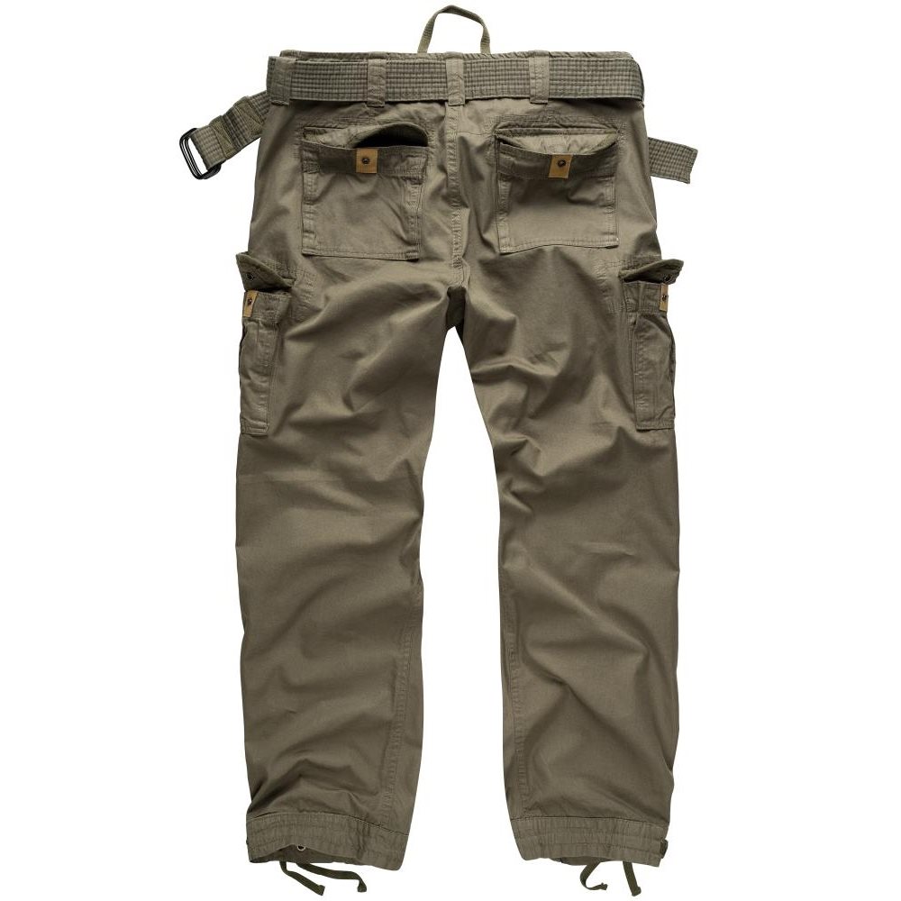 Kalhoty PREMIUM VINTAGE ZELENÉ SURPLUS 05-3597-01 L-11