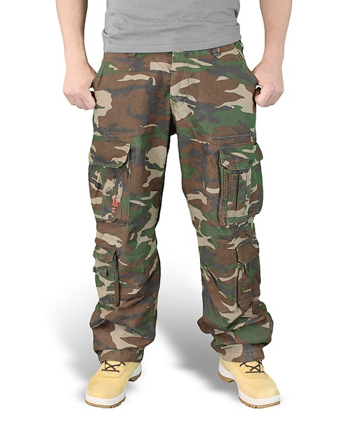 Kalhoty AIRBORNE VINTAGE WOODLAND SURPLUS 05-3598-22 L-11