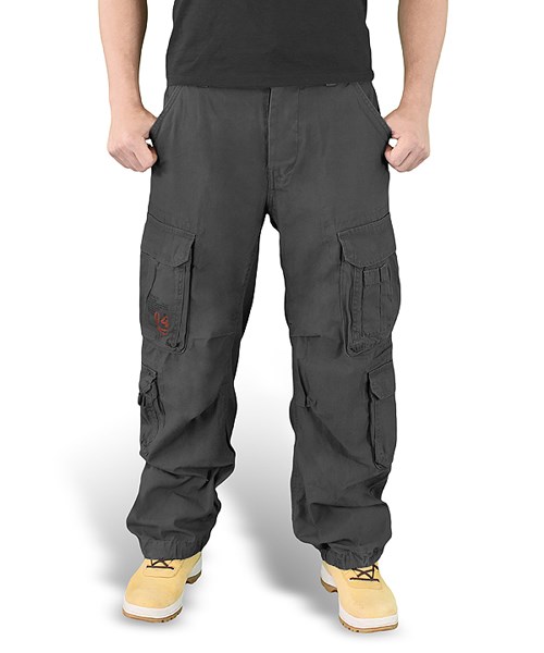 Kalhoty AIRBORNE VINTAGE ČERNÉ SURPLUS 05-3598-03 L-11