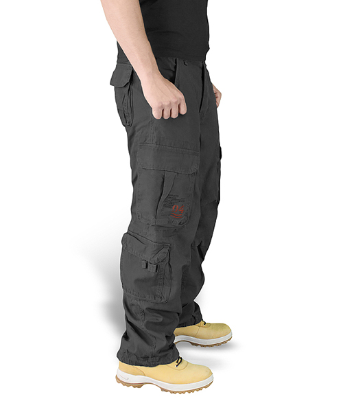 Kalhoty AIRBORNE VINTAGE ČERNÉ SURPLUS 05-3598-03 L-11