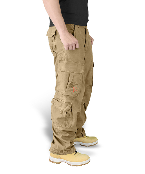 Kalhoty AIRBORNE VINTAGE KHAKI SURPLUS 05-3598-14 L-11