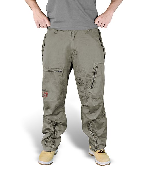 Kalhoty INFANTRY CARGO ZELENÉ SURPLUS 05-3599-01 L-11