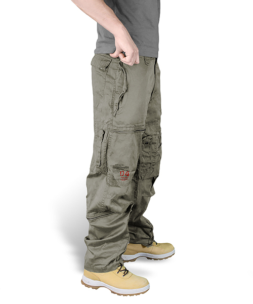 Kalhoty INFANTRY CARGO ZELENÉ SURPLUS 05-3599-01 L-11