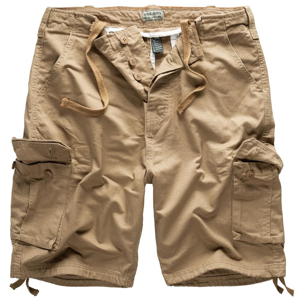 Levně Kraťasy VINTAGE KHAKI