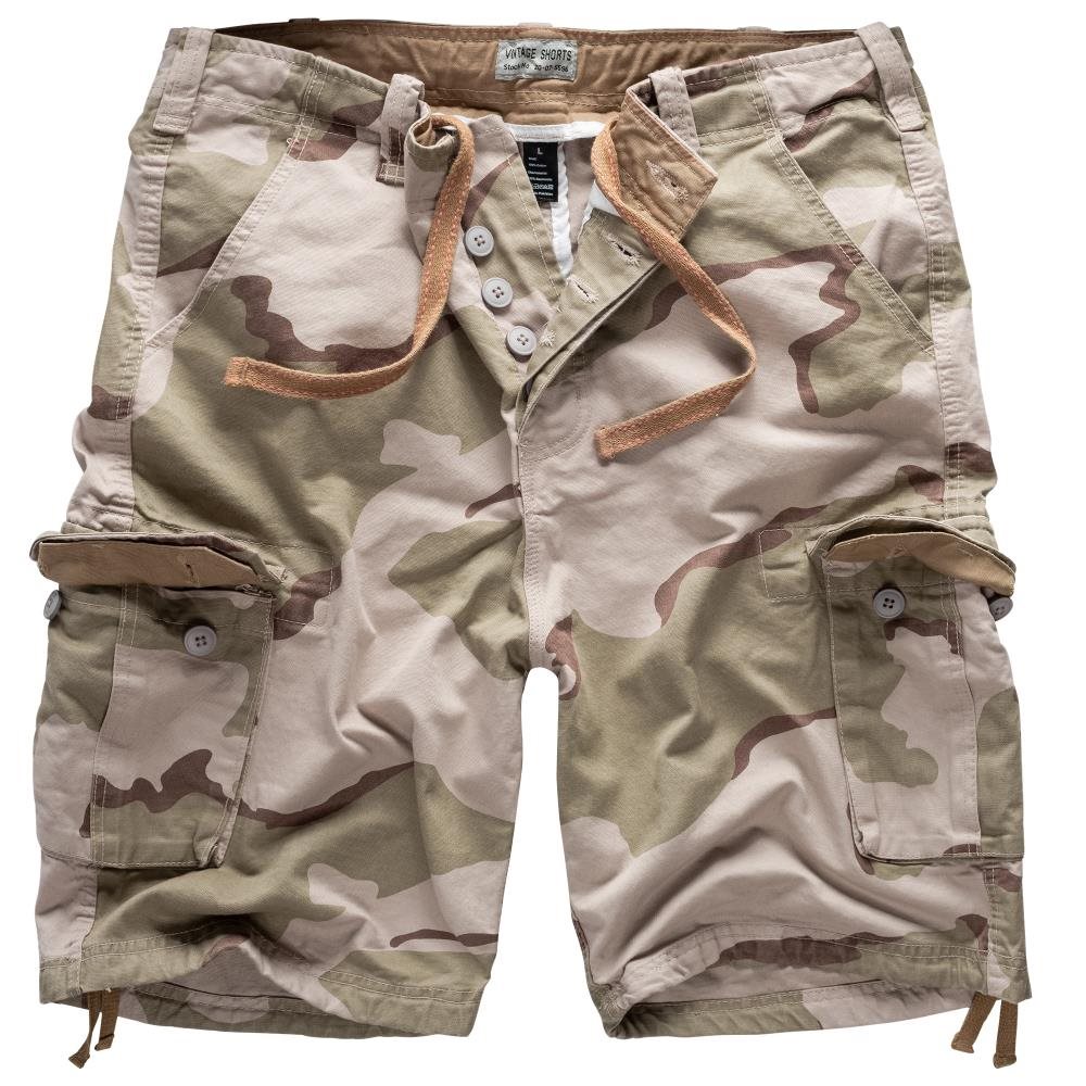 Levně Kraťasy VINTAGE 3-COL DESERT