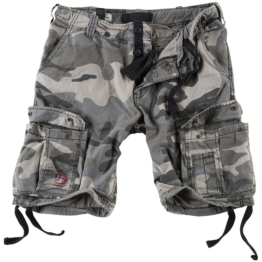 Levně Kraťasy AIRBORNE VINTAGE NIGHT CAMO