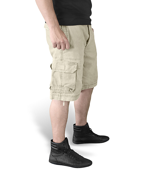 Kraťasy VINTAGE KHAKI SURPLUS 07-5596-14 L-11