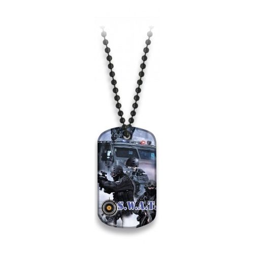 Levně Albainox známka identifikační SWAT s řetízkem