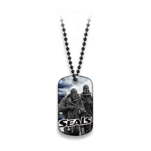 Levně Albainox známka identifikační SEALS s řetízkem