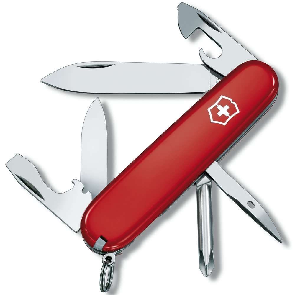 Levně VICTORINOX nůž kapesní TINKER 91mm ČERVENÝ