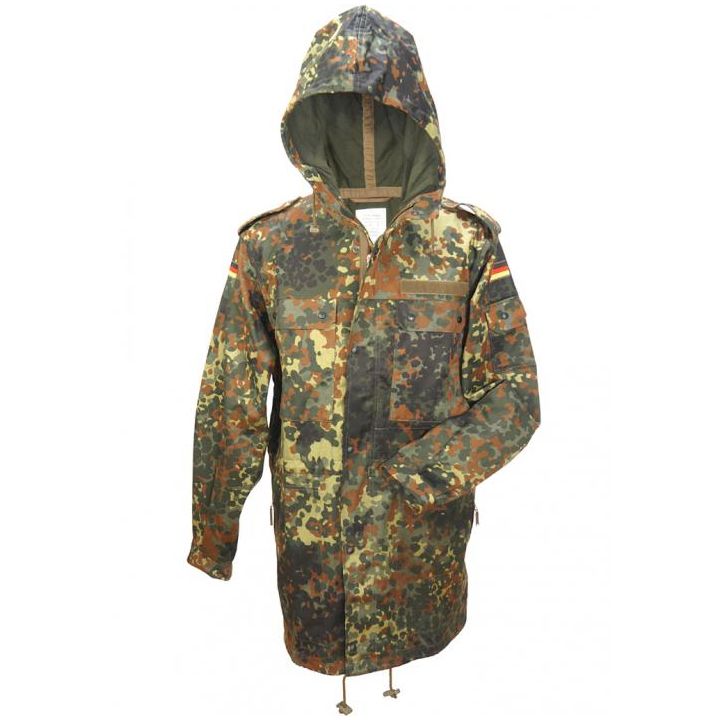Levně Bunda BW s kapucí a bez vložky FLECKTARN