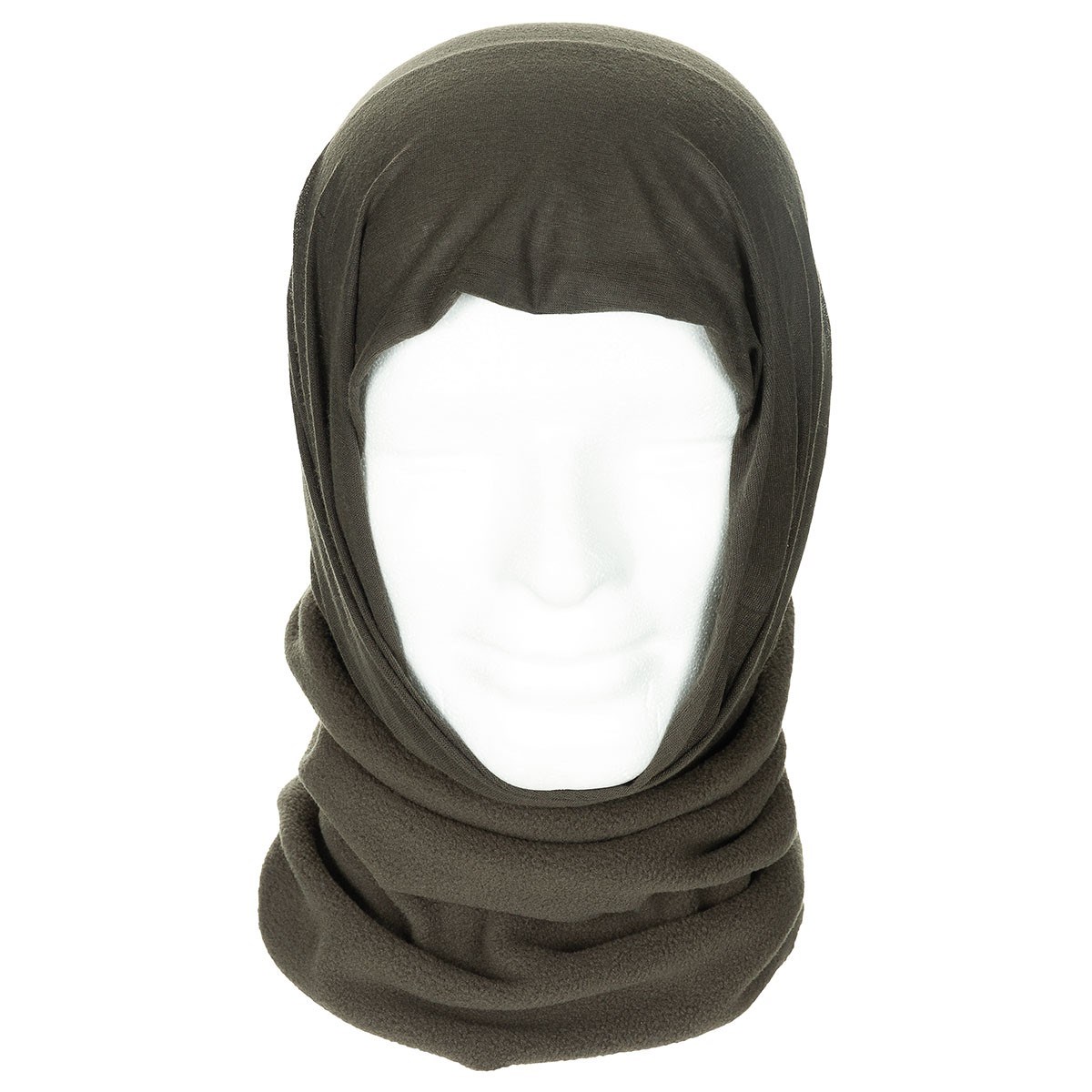 Levně MFH šátek multifunkční Acryl-Spandex/Fleece ZELENÝ