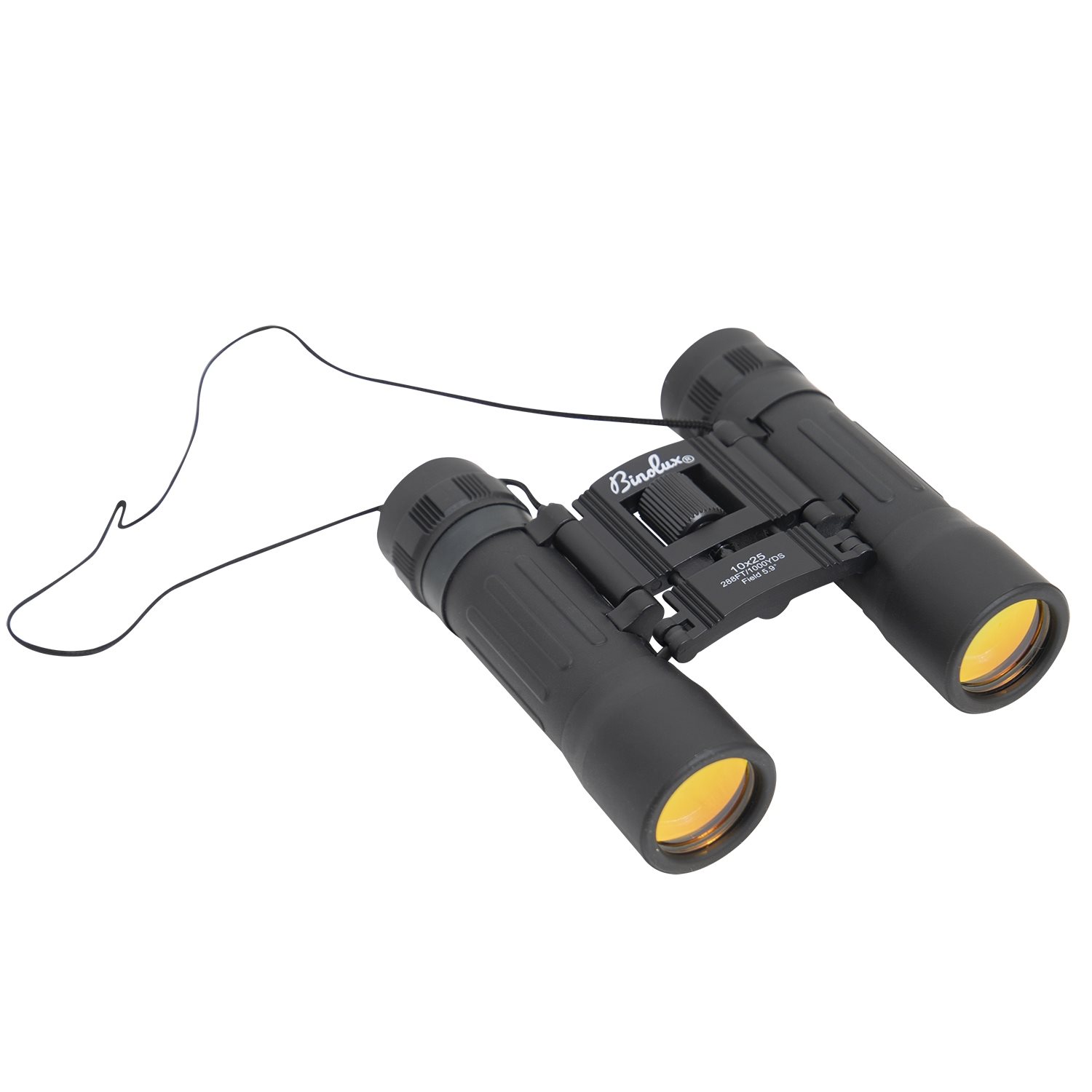 Levně ROTHCO dalekohled 10x25 BINOLUX ČERNÝ