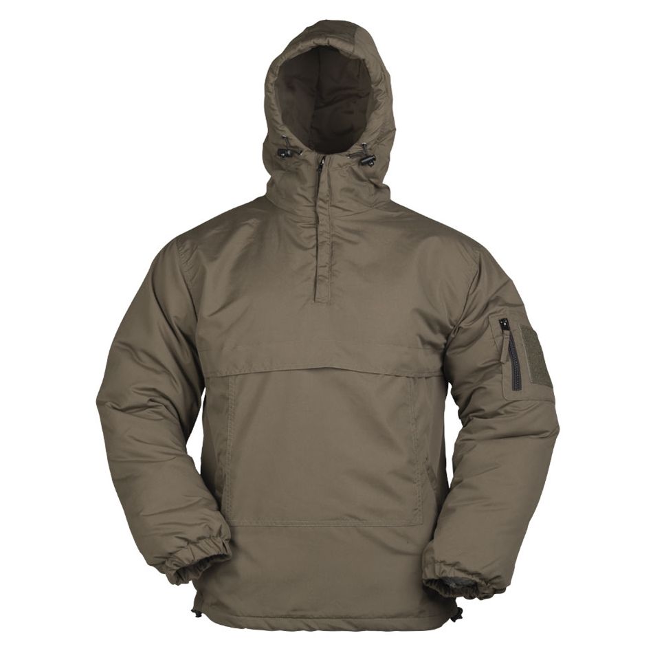 Levně Bunda ANORAK zateplená ZELENÁ