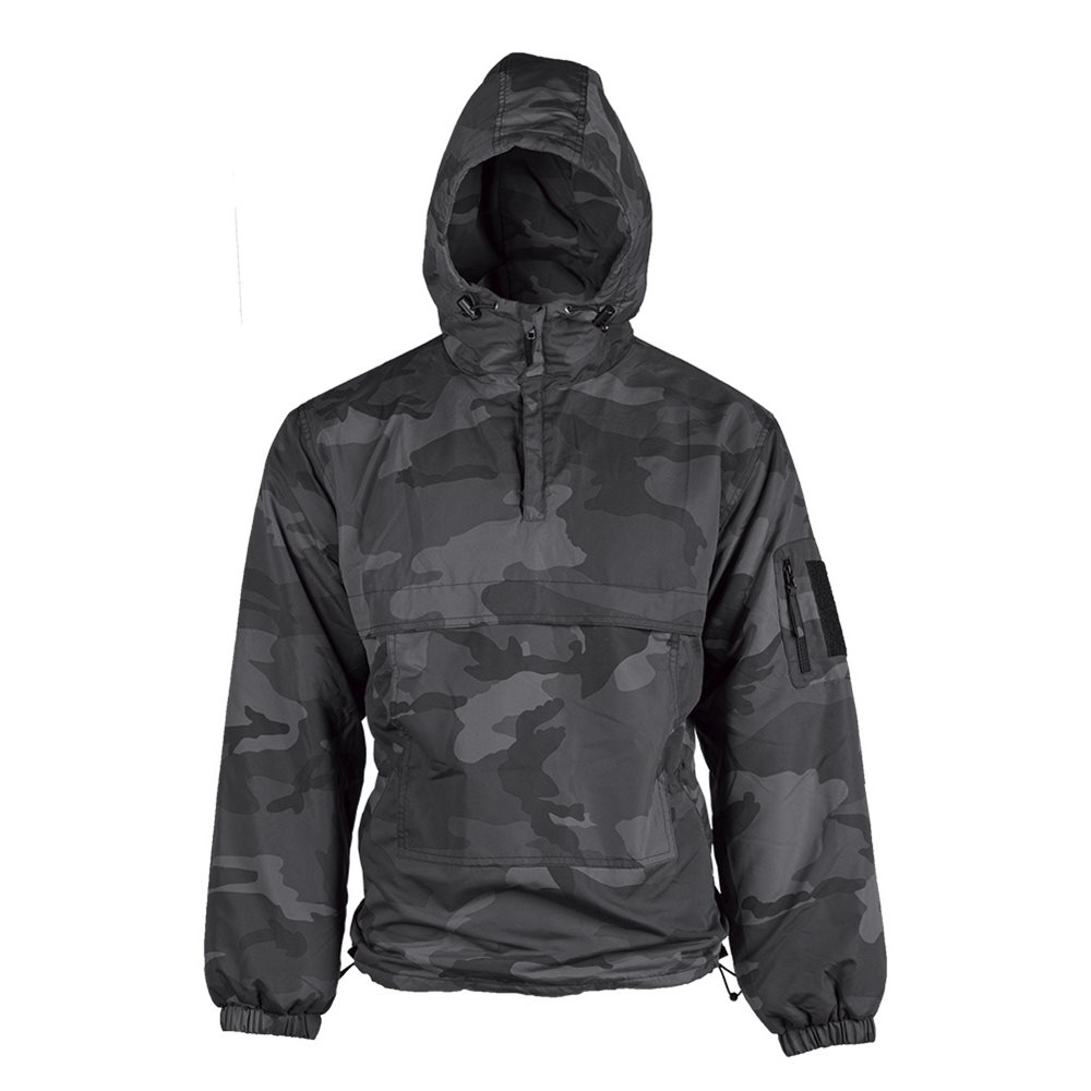 Levně Bunda ANORAK zateplená DARK CAMO