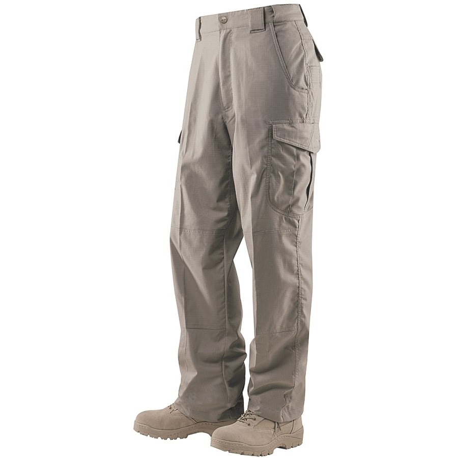 Levně Kalhoty 24-7 ASCENT micro rip-stop KHAKI