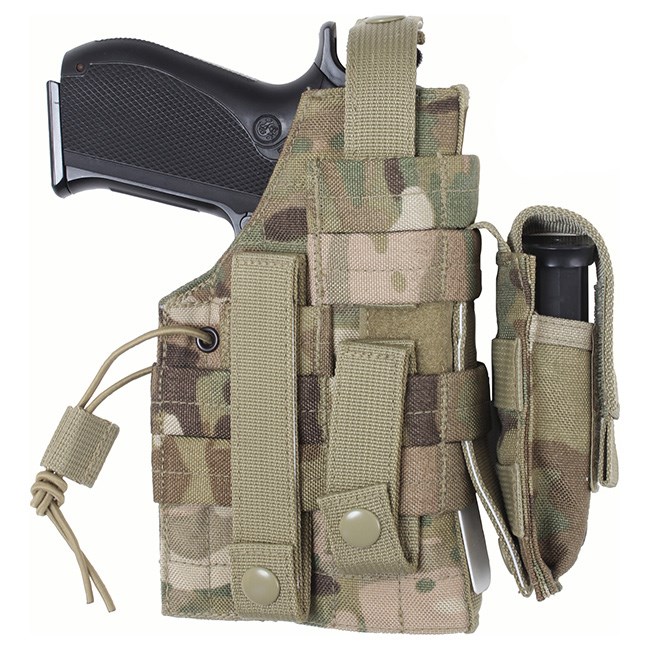 Levně ROTHCO pouzdro pistolové oboustranné MOLLE MULTICAM