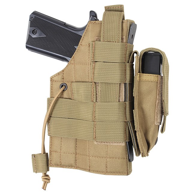 Levně ROTHCO pouzdro pistolové oboustranné MOLLE COYOTE