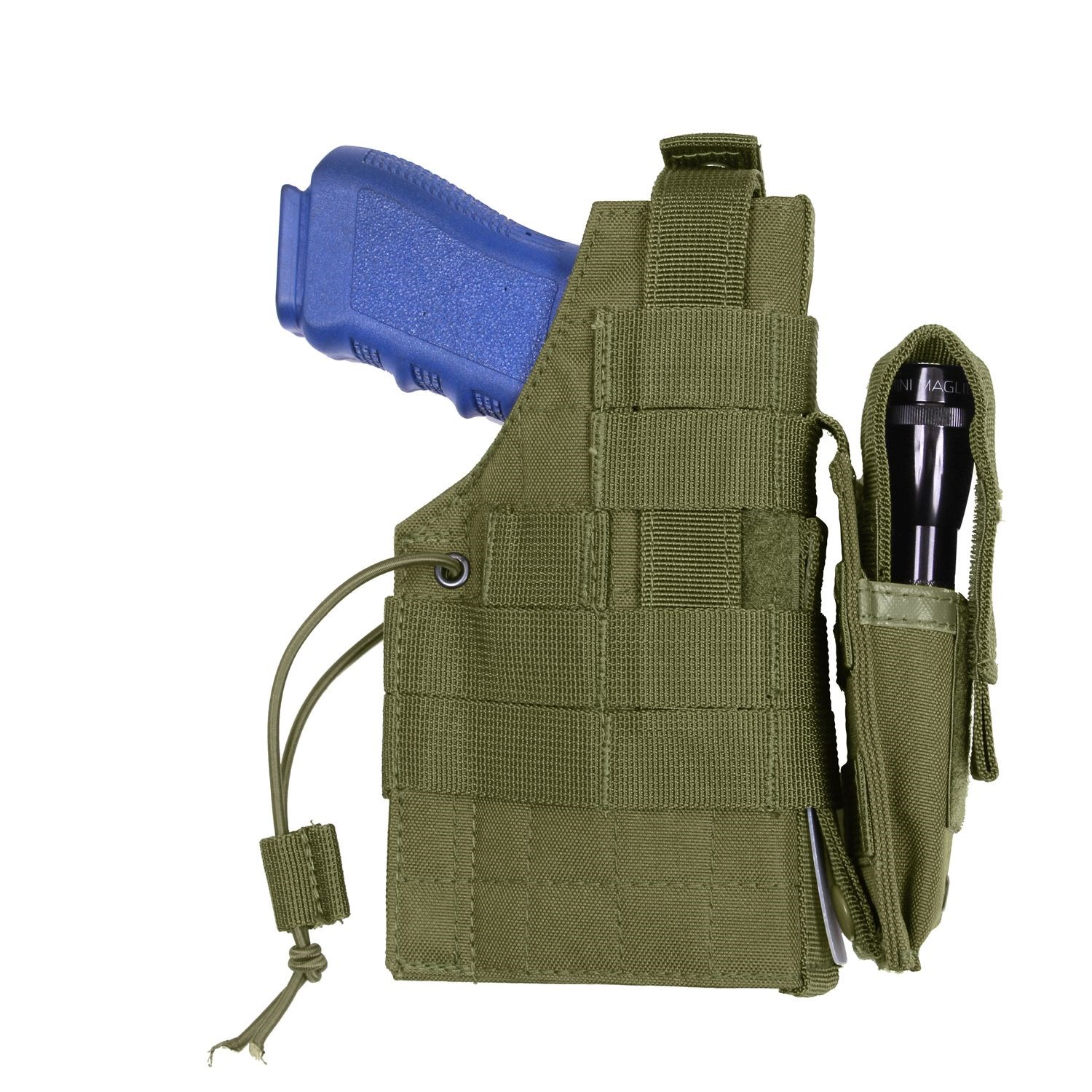 Levně ROTHCO pouzdro pistolové oboustranné MOLLE ZELENÉ